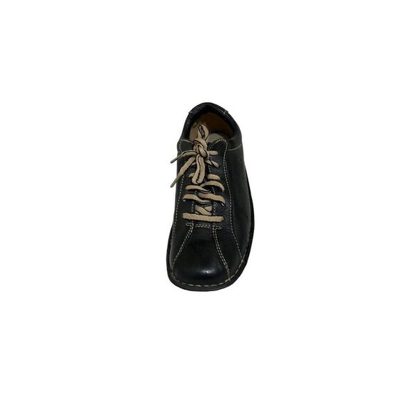 Amputee Born shoes Lace Up amputee left shoe only Dark brown bullseye Leather 8 - Picture 1 of 5